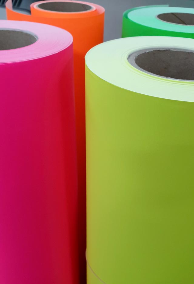 Affiches fluo